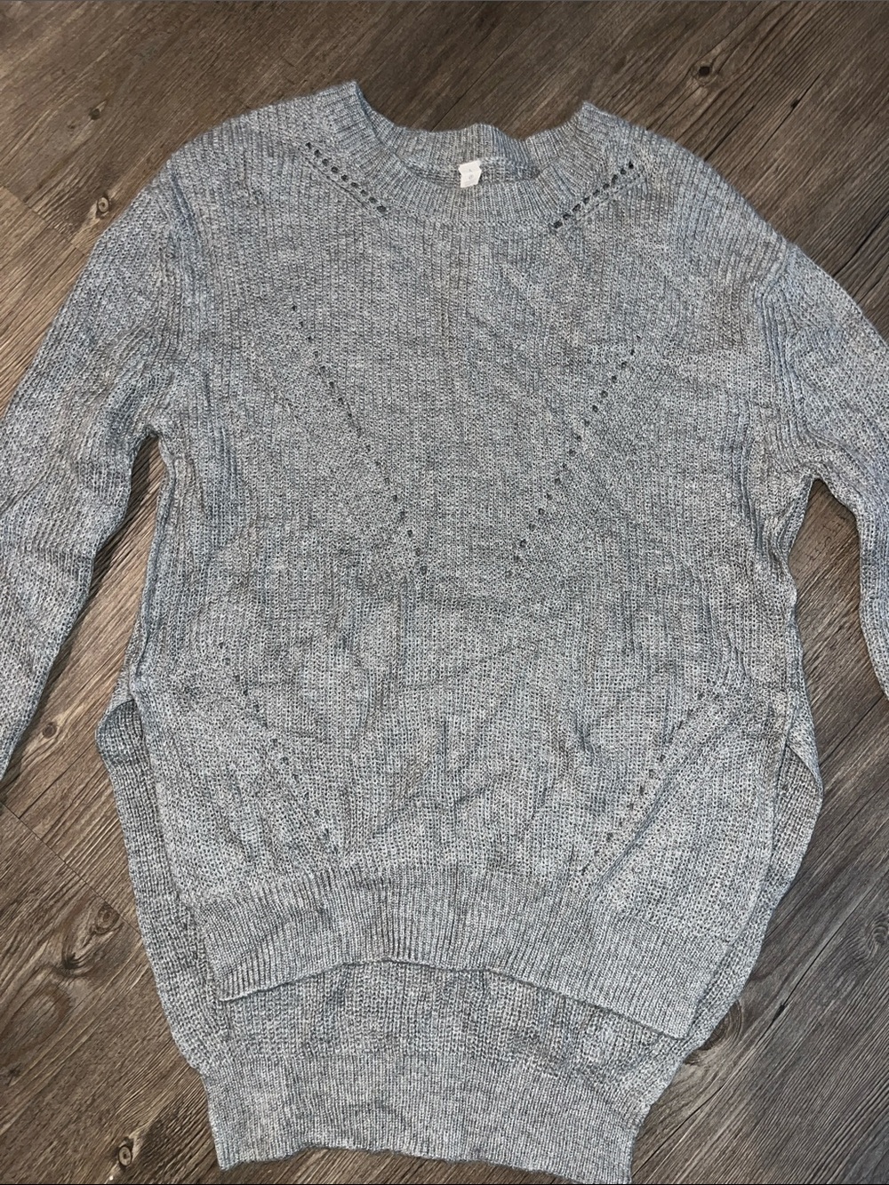 LULULEMON ATHLETICA Heather Gray Crewneck Merino Wool Sweater